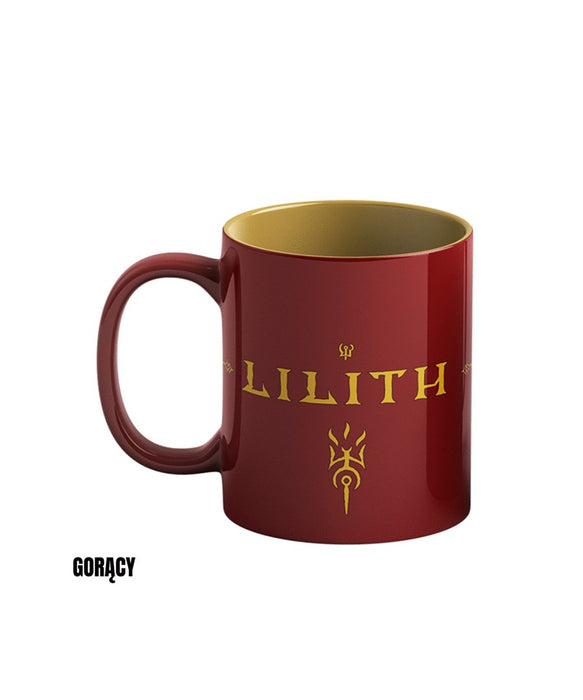 Чаша за разкриване на топлина Good Loot Diablo IV - Lilith's Blood 480 мл бордо