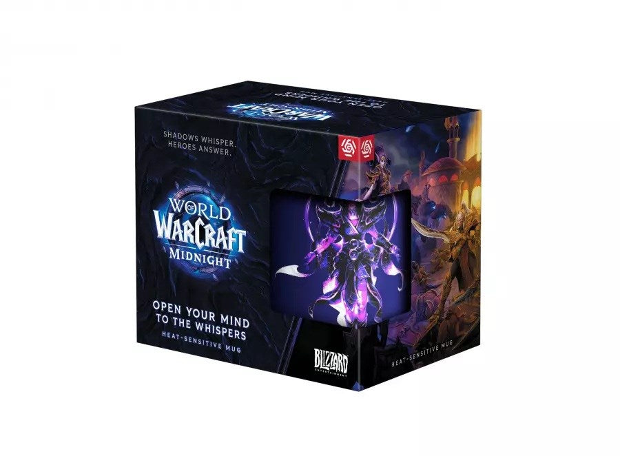 Чаша за разкриване на топлина Good Loat World of Warcraft - Midnight 480 мл Сина