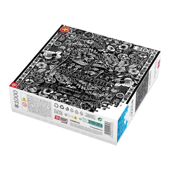 Пъзел Good Loot Imagination: Dominika Wilk - Monochrome Eden, 1000 елемента