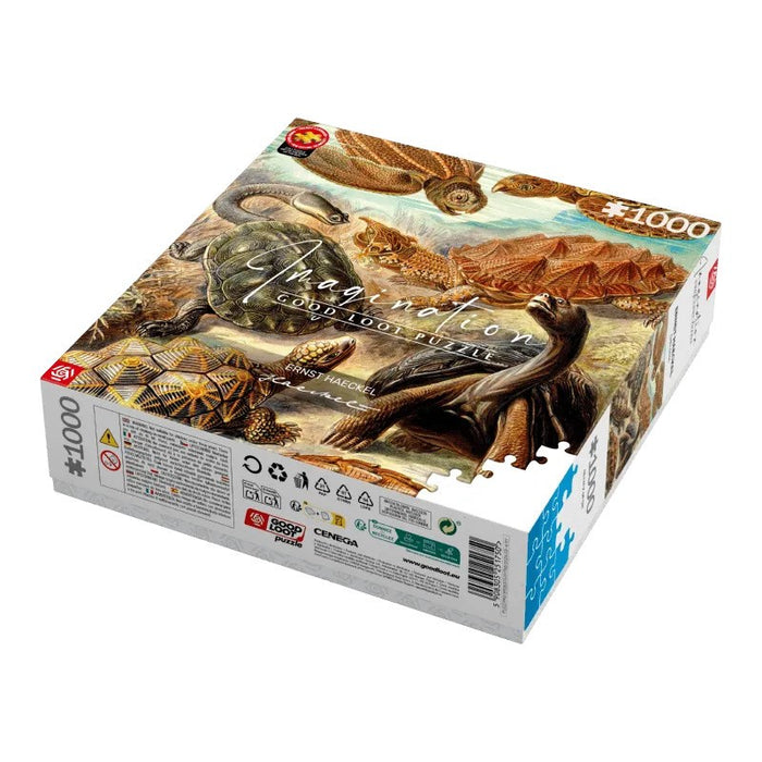 Пъзел Good Loot Imagination - Ernst Haeckel: Sea Turtles, 1000 елемента