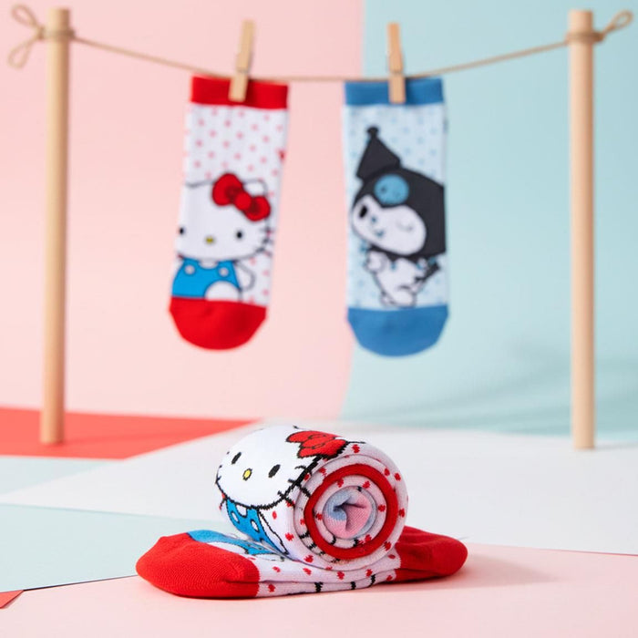 Комплект чорапи Cerda Animation: Sanrio - Hello Kitty And Friends, размер 36-43