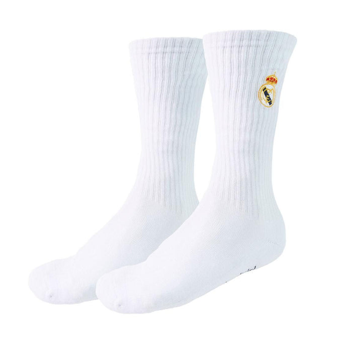 Комплект чорапи Cerda Sports: Real Madrid - Logo (White), размер 43/46