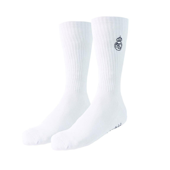Комплект чорапи Cerda Sports: Real Madrid - Logo (White), размер 43/46