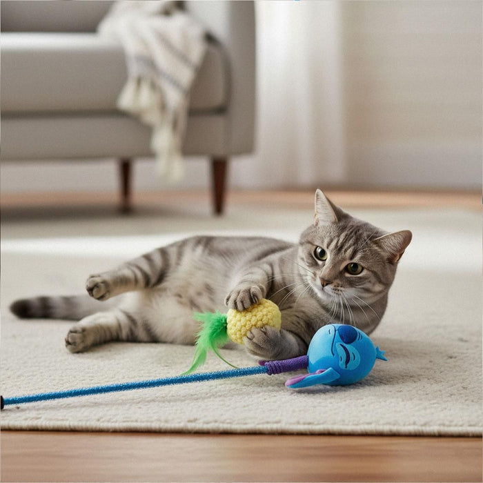 Котешка играчка Cerda Disney: Lilo & Stitch - Stitch (with pineapple)