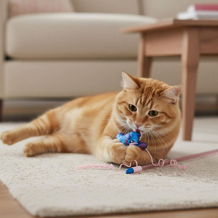 Котешка играчка Cerda Disney: Lilo & Stitch - Stitch (Pink)