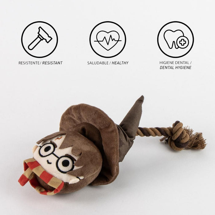 Кучешка играчка Cerda Movies: Harry Potter - Harry Potter (with hat)