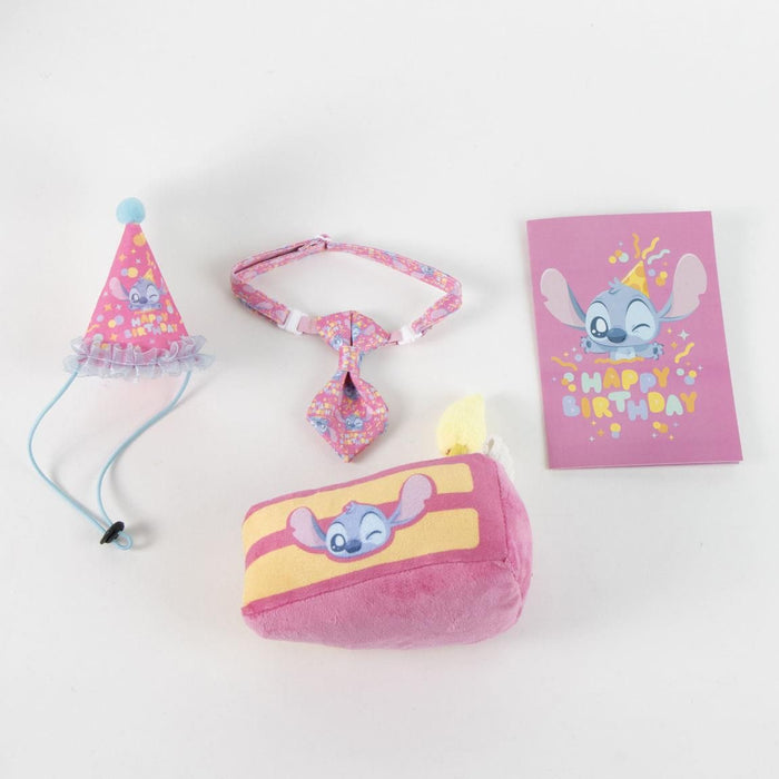 Комплект за домашен любимец Cerda Disney: Lilo & Stitch - Birthday Stitch