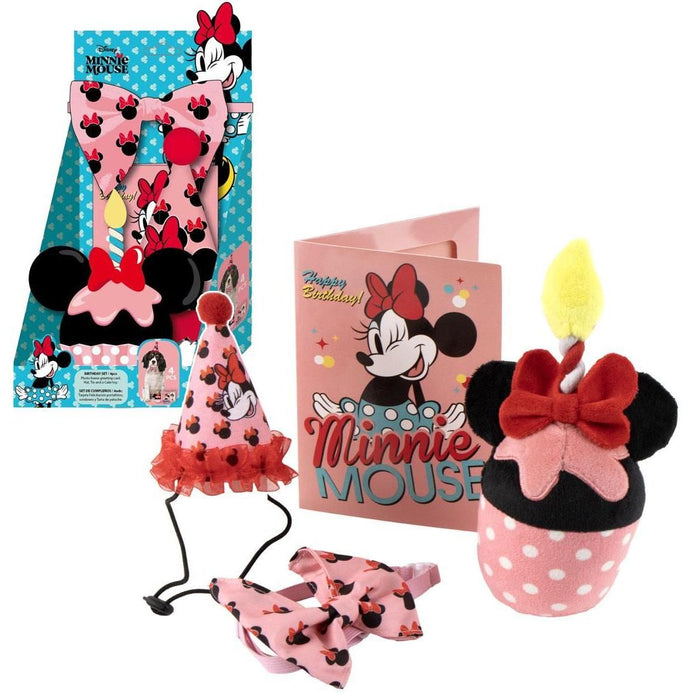 Комплект за домашен любимец Cerda Disney: Mickey Mouse - Birthday Minnie Mouse