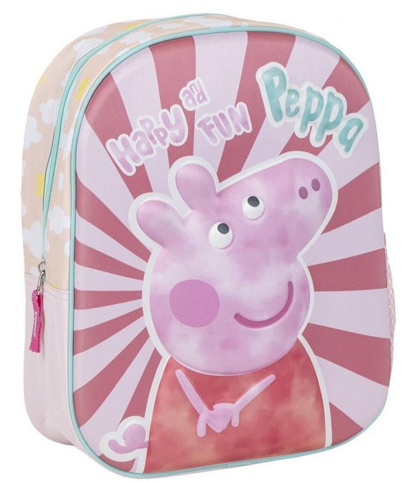 Раница за детска градина Cerda Peppa Pig - 3D