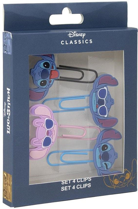 Комплект кламери с фигурки Cerda Stitch - 4 броя