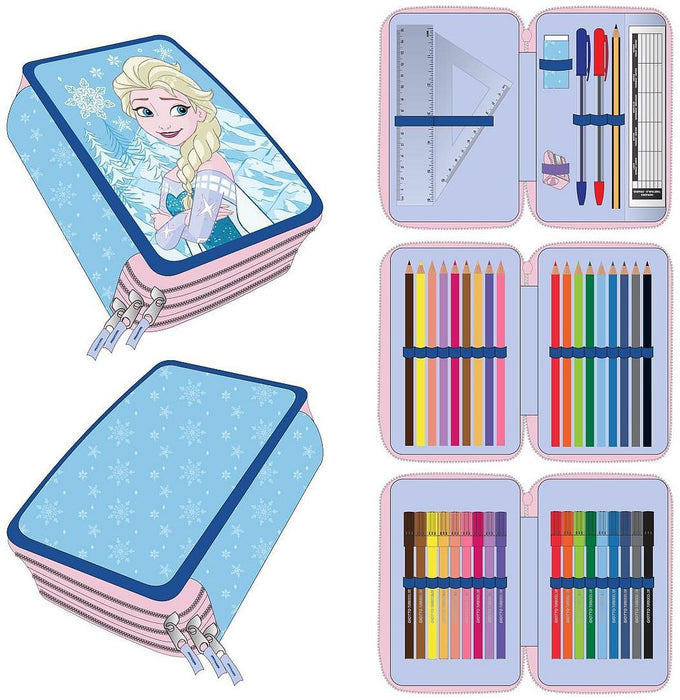 Несесер с пособия Cerda Frozen - Elsa, 3 ципа