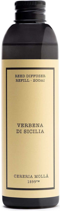 Пълнител за ароматизатор Cereria Molla - Verbena di Sicilia, 200 ml