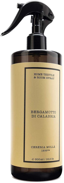 Спрей за текстил Cereria Molla - Bergamotto di Calabria, 500 ml