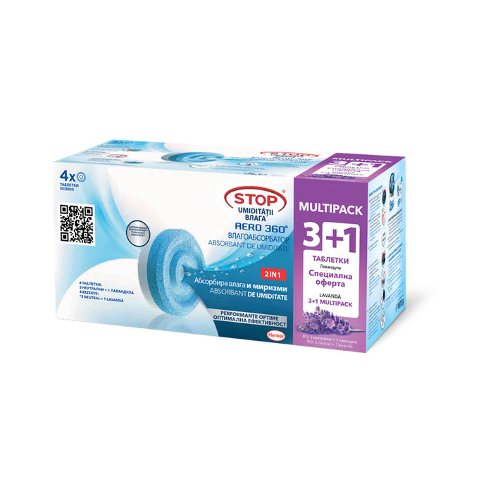 STOP ВЛАГА ТАБЛЕТКИ 3 + 1 X 450 G CERESIT 4 БР