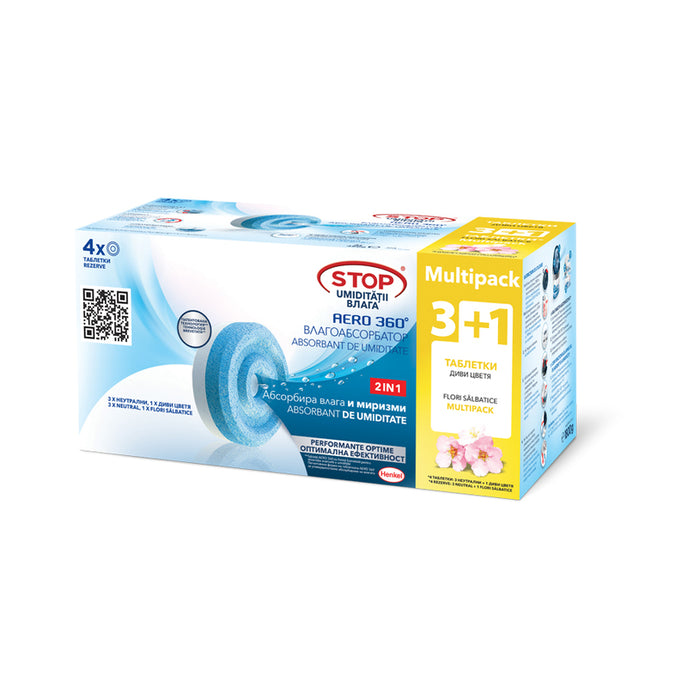STOP ВЛАГА ТАБЛЕТКИ 3 + 1 X 450 G CERESIT 4 БР