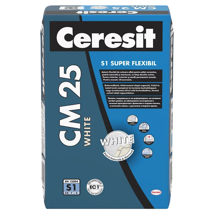 ЛЕПИЛО ЗА ПЛОЧКИ CERESIT CM 25 WHITE