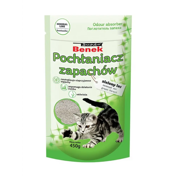 CERTECH Абсорбер за миризми Super Benek Green Forest 450гр
