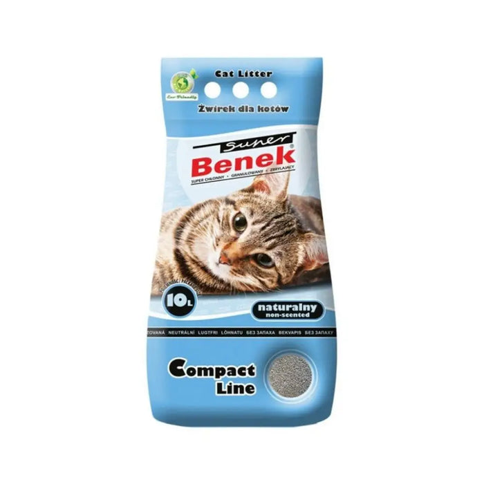 Certech Super Benek Compact Natural - Котешка тоалетна 10л
