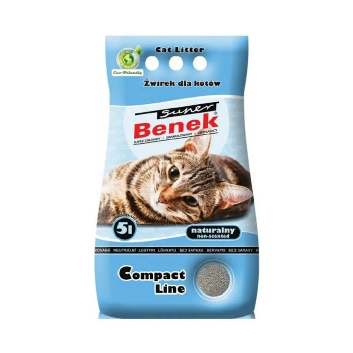 Certech Super Benek Compact Natural - Котешка тоалетна 5л