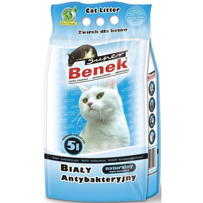 Certech Super Benek White Antibacterial - Котешка тоалетна