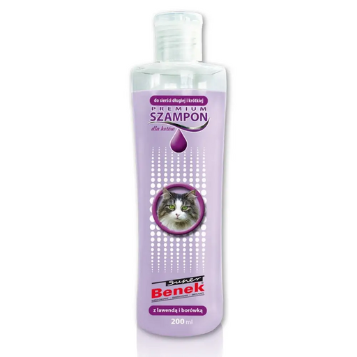 Certech Шампоан с лавандула и боровинка за котки Premium