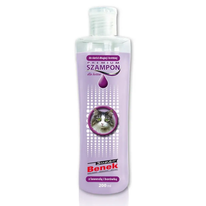 Certech Шампоан с лавандула и боровинка за котки Premium