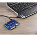 Четец за карти HAMA 35 in 1 USB 2.0 Син