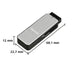 Четец за карти HAMA USB 3.0 SD/microSD сребрист