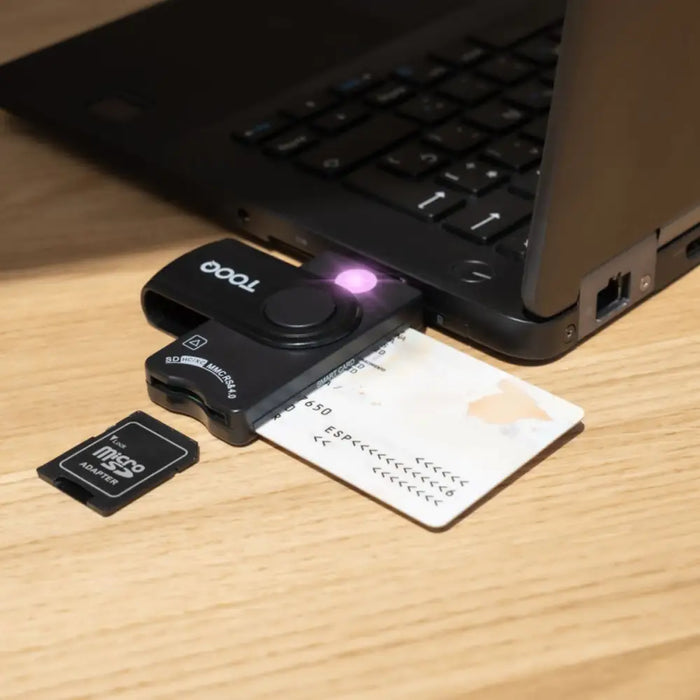 Четец за карти TooQ TQR-3012B