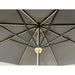 ЧАДЪР Ф300CM С LED ОСВЕТЛЕНИЕ GARDEN KINGS SOLE