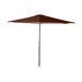 Чадър DKD Home Decor Кафяв Черен 270 x 270 x 250 cm 270 x