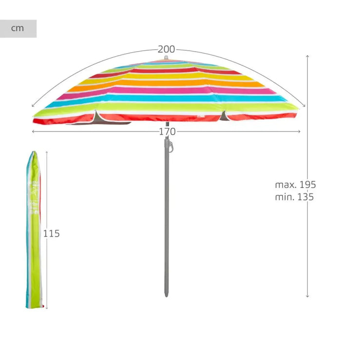 Чадър Aktive 200 x 195 x 200 cm (6 броя)