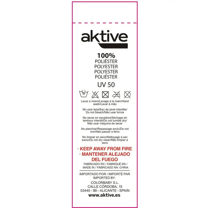 Чадър Aktive Многоцветен 200 x 200 x 200 cm (6 броя)
