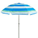 Чадър Aktive Син Червен Ø 200 cm 200 x 196 x 200 cm UV50 (6