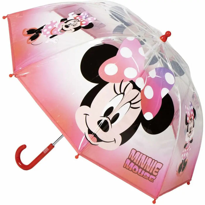 Чадър Minnie Mouse Червен Ø 71 cm 45 cm
