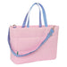 Чанта Benetton Pink Розов 40 x 31 x 17 cm