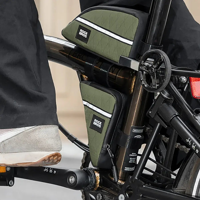 Чанта Rockbros Triangle Bike Frame Bag 0.3l - черна