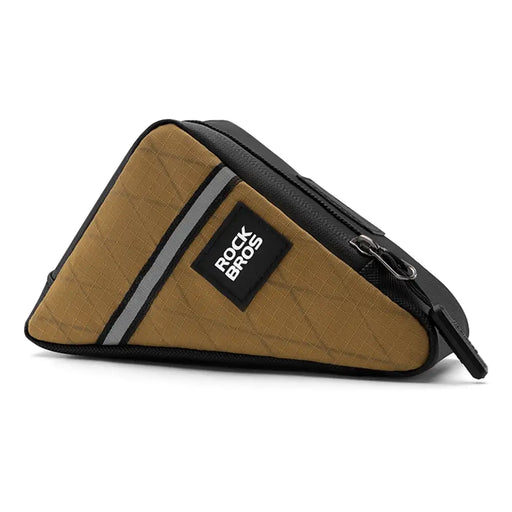 Чанта Rockbros Triangle Bike Frame Bag 0.3l - Кафява
