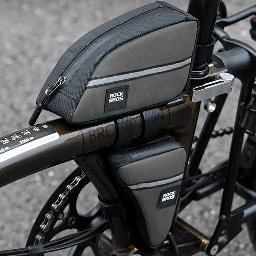 Чанта Rockbros Triangle Bike Frame Bag 0.8l - Кафява
