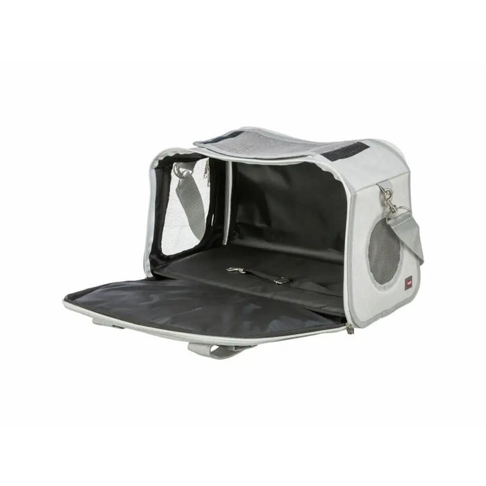 Чанта за Домашни Любимци Trixie Сив 25 × 27 × 42 CM