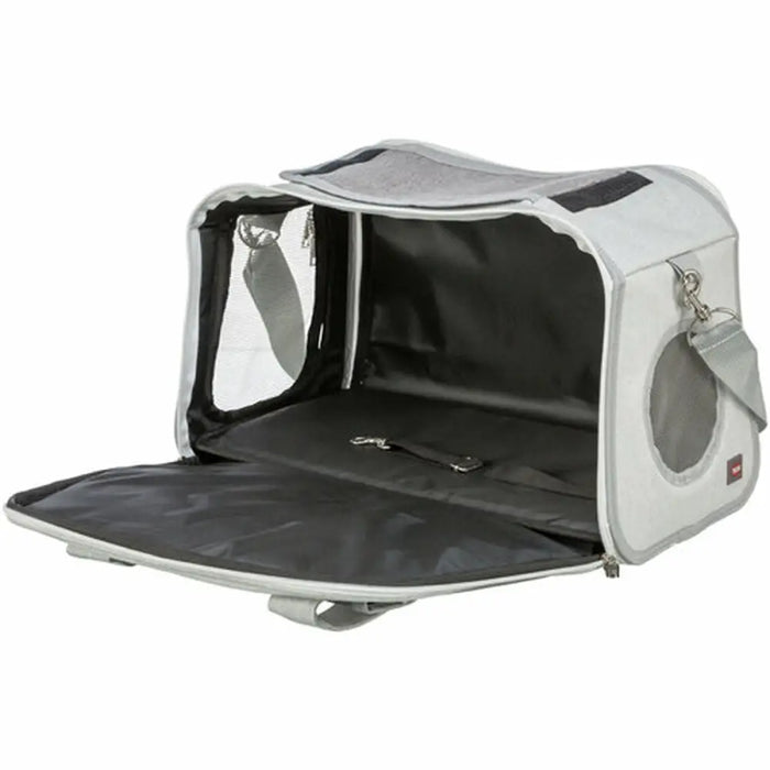 Чанта за Домашни Любимци Trixie Сив 25 × 27 × 42 CM