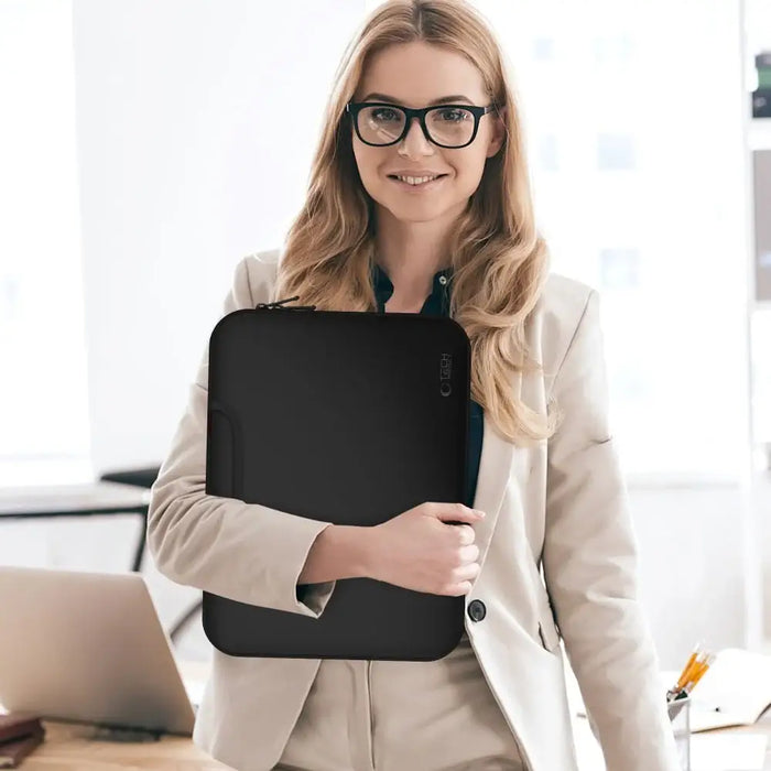Чанта за лаптоп 13-14 Tech-Protect Neoprene - черна