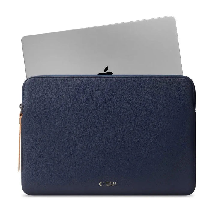 Чанта за лаптоп Tech-Protect Fleece 13-14’’ - синя
