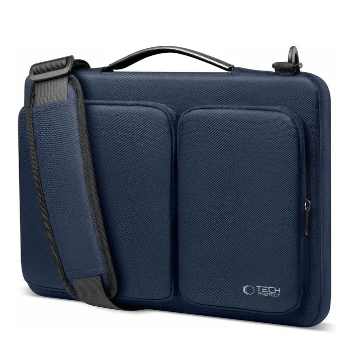 Чанта за лаптоп 13-14 Tech-Protect Defender Bag - синя