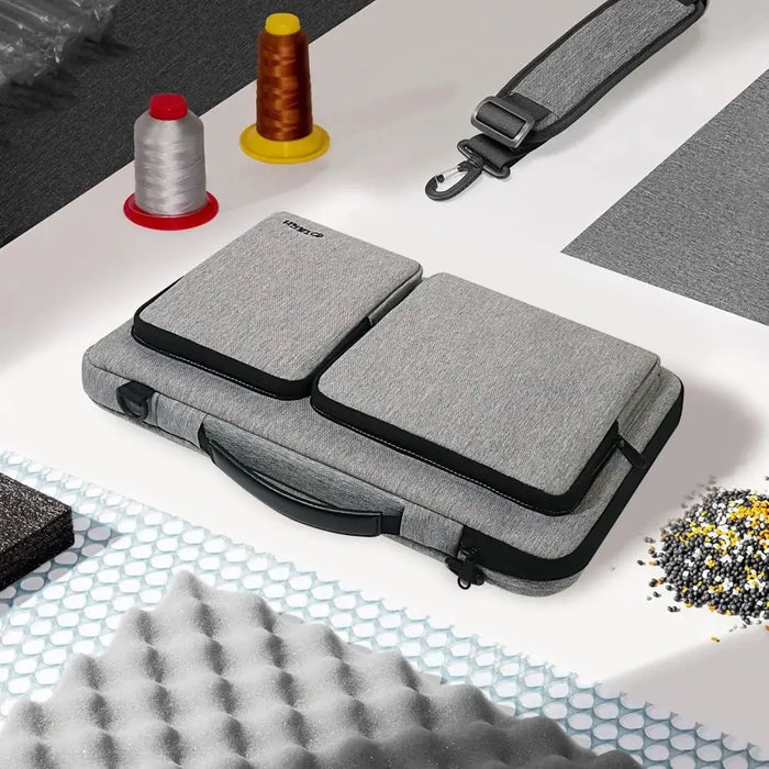 Чанта за лаптоп 13-14 Tech-Protect Defender Bag - сива