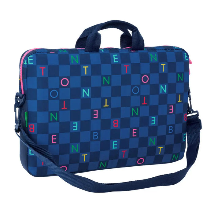 Чанта за лаптоп Benetton Damero Морско син 40 x 27 x 4 cm