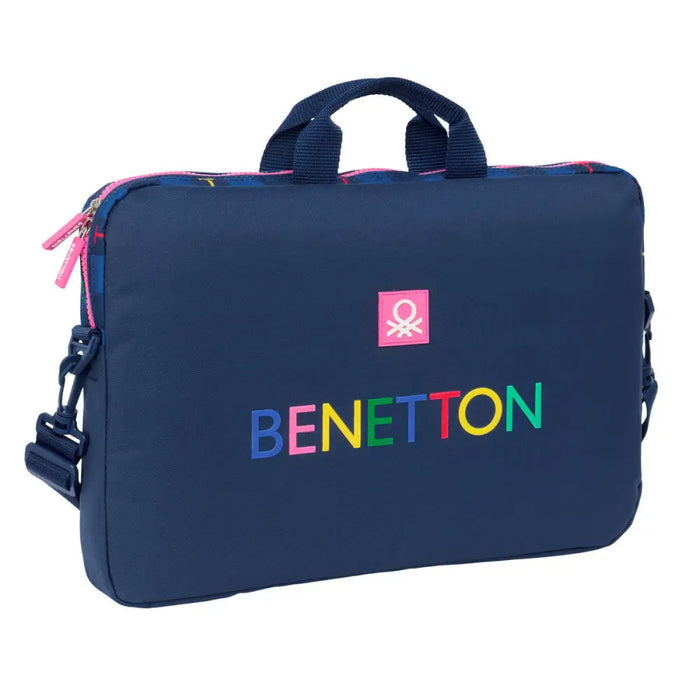 Чанта за лаптоп Benetton Damero Морско син 40 x 27 x 4 cm