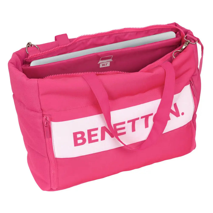 Чанта за лаптоп Benetton Raspberry Фуксия (54 x 31 x 17 cm)