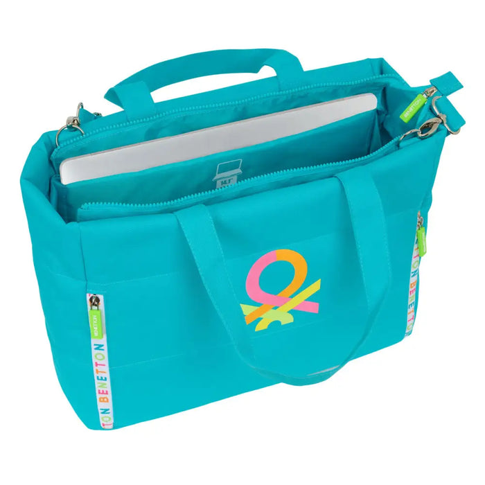 Чанта за лаптоп Benetton Summer Син 40 x 31 x 17 cm