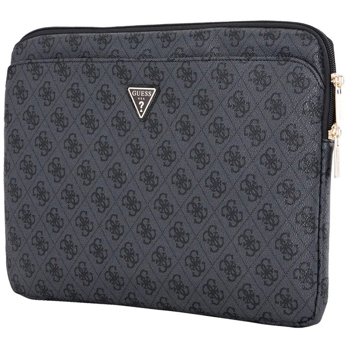 Чанта за лаптоп Guess Sleeve 4G с джоб с цип и триъгълник
